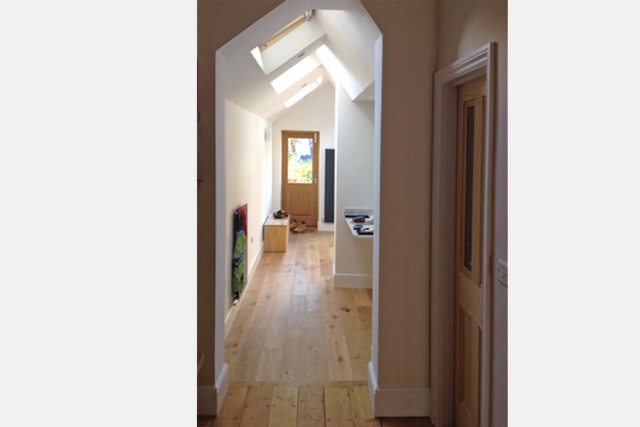 Roof windows allow maximum light